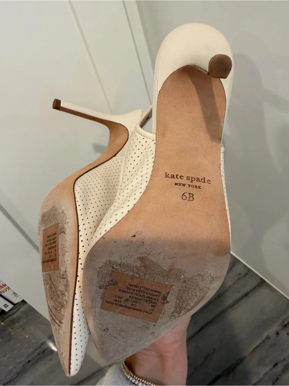 Kate Spade Veronica Slingback Pumps - size 6 - Picture 8 of 8